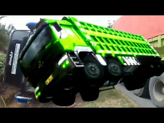 Truk Joget, truk oleng, dump truck dance funny - truck dance car, mixer truck,  xe tải nhảy - 07