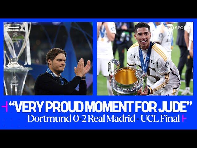 REACTION: Edin Terzić reacts after Real Madrid win the Champions League against Dortmund 