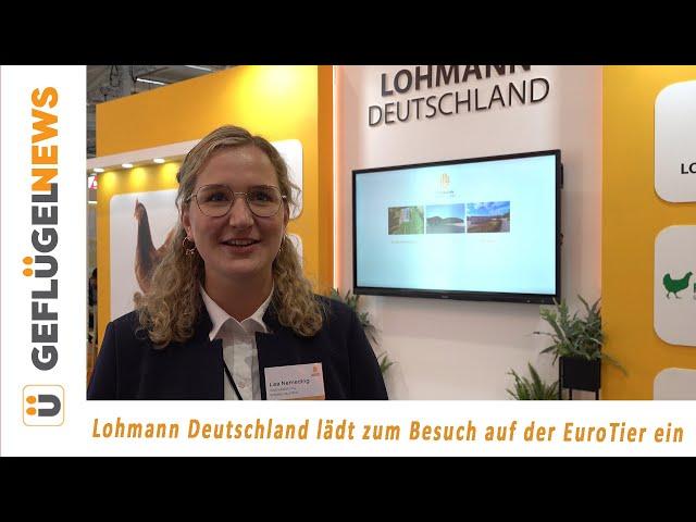 EuroTier 2024 - Was gibt es bei Lohmann Deutschland zu sehen?