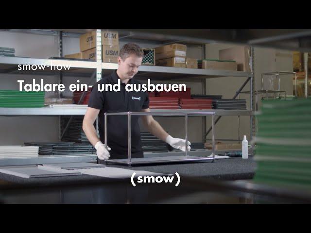 USM Haller I Installation and removal of shelves | smow how to