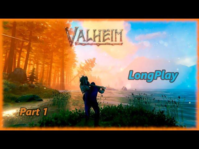 Valheim - Longplay Part 1 (Meadows & Black Forest) Full Game Walkthrough [No Commentary]