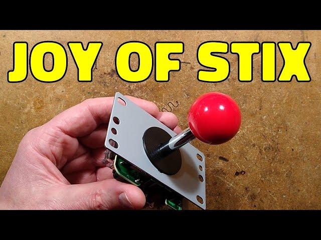 Teardown of a Sanwa style arcade joystick