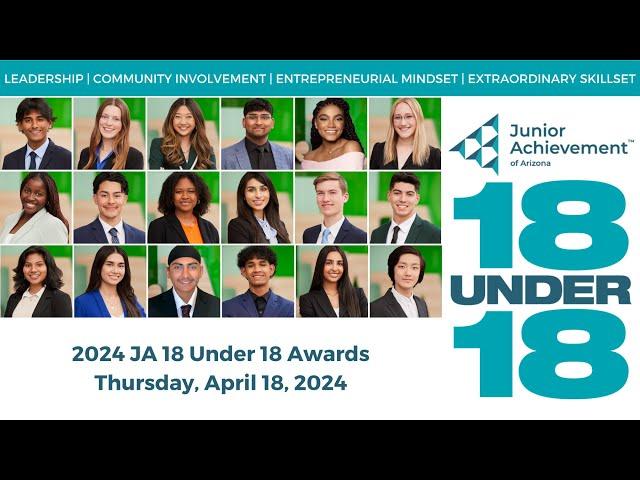 2024 JA 18 Under 18 Awards