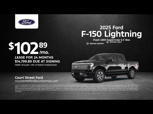 Ford F-150 Lightning 06/15/2025 5670660