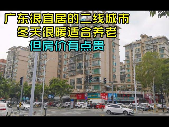 上海人来广东很宜居的二线城市，冬天很暖适合养老，但房价有点贵