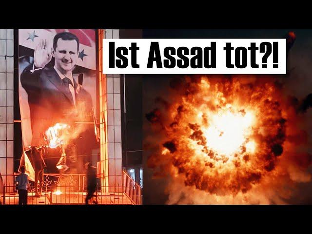 Rebellen erobern Damaskus! Starb Assad auf der Flucht?!