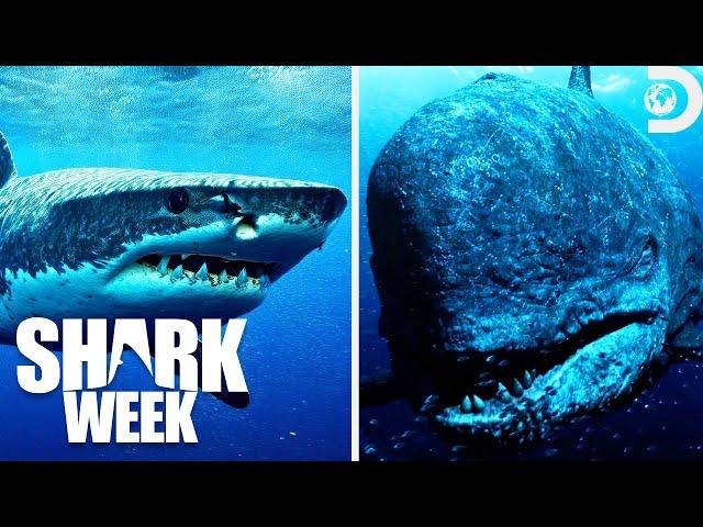 Jaws vs. Leviathan | Shark Week | Discovery