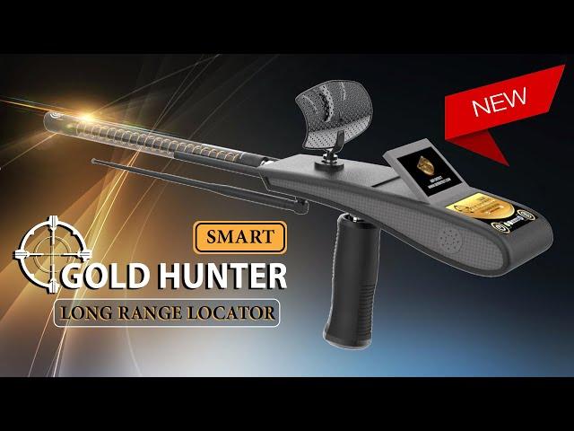 New GOLD HUNTER Device, unique to detect gold, treasure, and voids with a 2D imaging sensor system