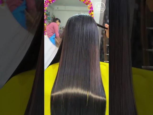 Working Mode #hairsmoothening #lorealprofessional #hairtransformation #hairtreatment #hairstraighten