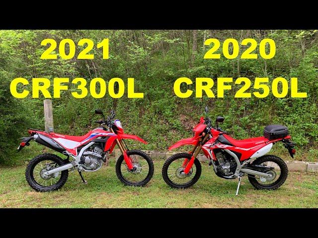 The Honda CRF300L VS  Honda CRF250L | What's the Difference ?