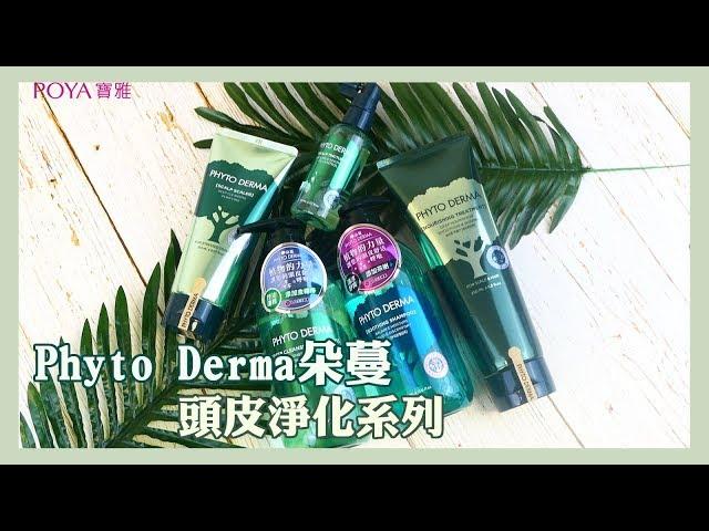 寶雅 ▌洗沐洗髮 ▌告別油頭你絕對需要!!Phyto Derma朵蔓頭皮淨化系列