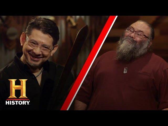 Forged in Fire: Beat the Judges: IDA SWORD SHOWDOWN (Dave Baker vs Tobin Nieto) (Season 1) | History