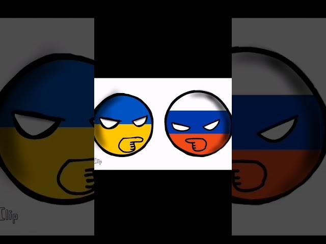 Ukraine ️ Russia | #Countryballs #Memes