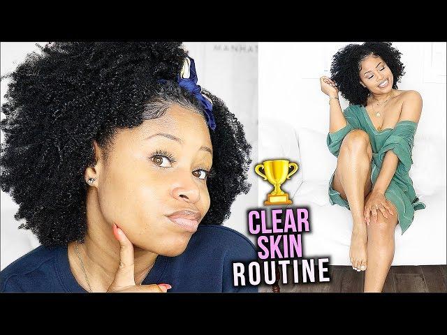 The Easiest Skincare Routine for CLEAR, EVEN, SMOOTH SKIN! (simple & affordable)