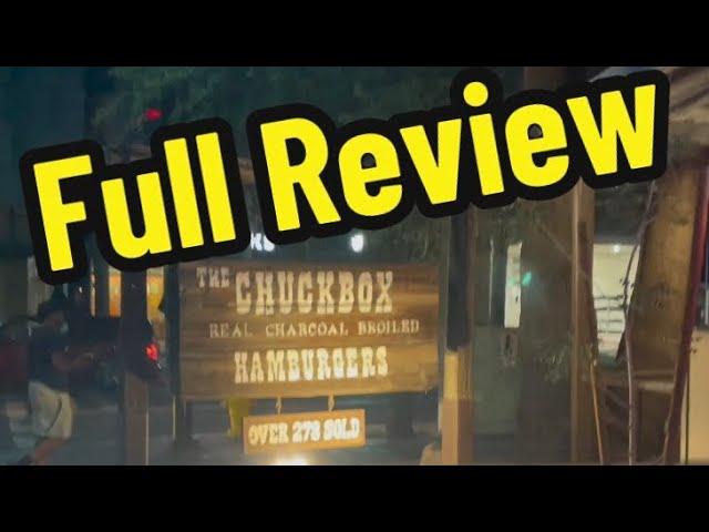 The Chuckbox Tempe AZ Cheeseburger Full Review!!!!!!