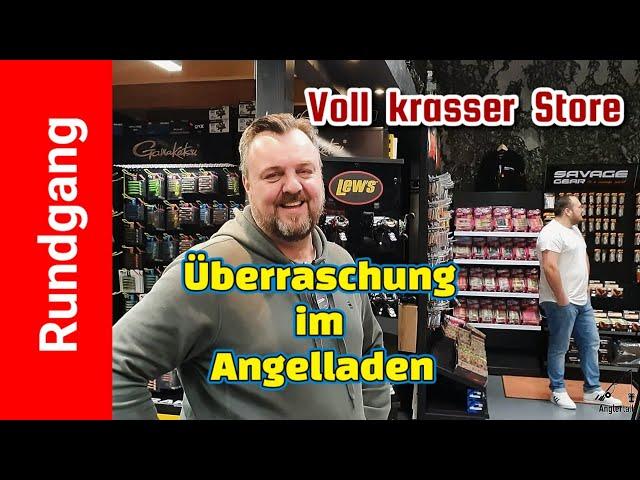 Rundgang bei Angelsport Effkemann - Elvis, ein MEGA Typ ️