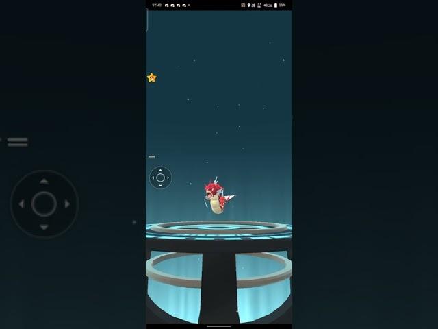 Evolution of shiny gyarados in Pokemon go #shorts #weback