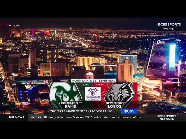 NCAAM 2024.03.15 MWC Men's Basketball Semifinal - (7) Colorado State vs (6) New Mexico