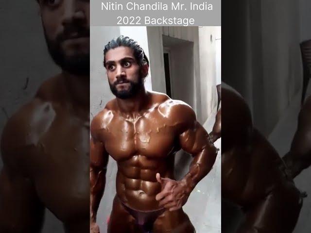 Nitin Chandila Won Mr. India 2022 Gold Medal | Backstage Preparation for Mr. India Title