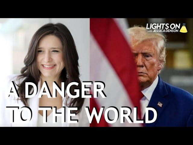 LIVE: Trump's Approval in the GUTTER as He Edges to the BRINK OF WAR | Lights On with Jessica Denson