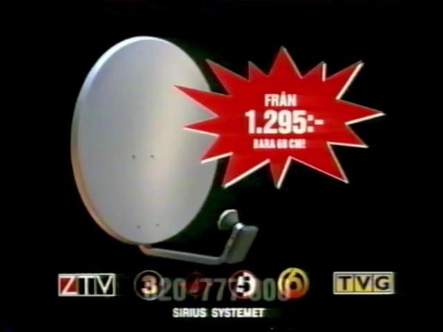 [Sat-DX] TV4 Sverige: Werbung für Sat-Anlage (12.1994)