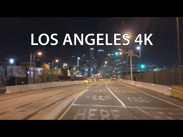 Los Angeles 4K - Night Drive