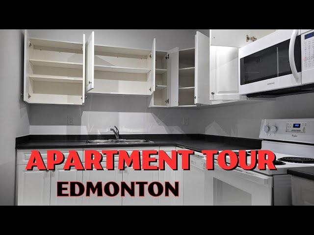 Cheap One bedroom apartment tour in Edmonton Alberta| Apartment Tour.