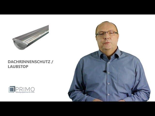 Dachrinnenschutz, Laubstop bei Primo-Befestigungstechnik.de