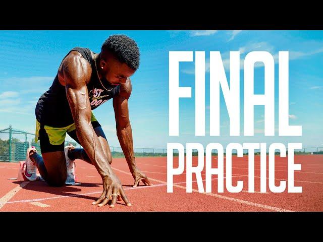 Kenny Bednarek's FINAL Block Start Practice Before Paris Olympics