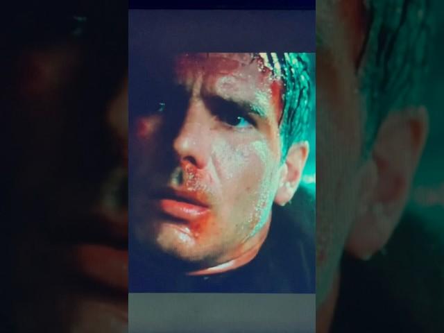 Tears in rain. Blade Runner,one of the best movie scenes.