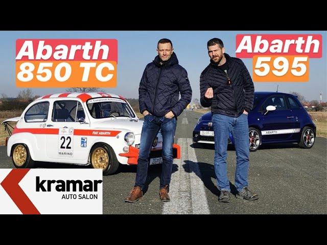 Utrka Škorpiona! Abarth 850 TC vs Abarth 595 - Juraj Šebalj i Miroslav Zrnčević