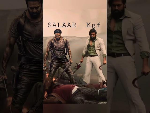 SALAAR vs KGF #salaar #kgf #prabhas #yash #kgfvspushpa #shorts #trending #2022