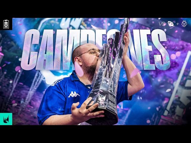 This is how we became LEC champions | VLOG vs Karmine Corp & G2 Esports