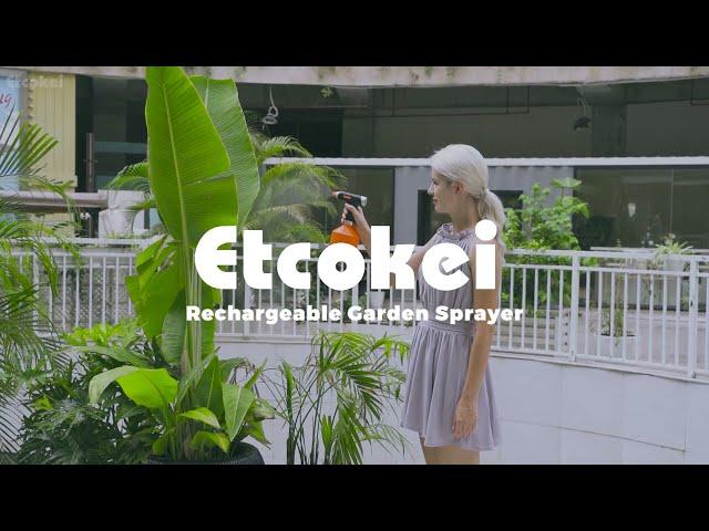 Electric Plant Spray Bottle|Etcokei Automatic Garden Sprayer