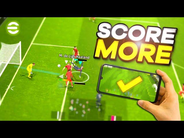 Learn These Tricks To Score More Goals| eFootball 2024 Mobile