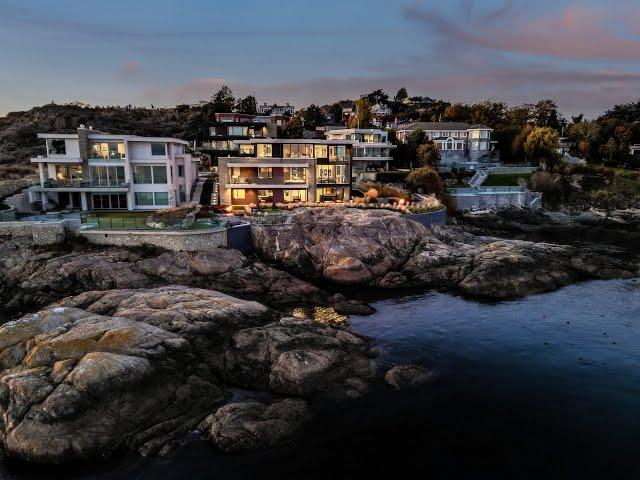 8 million dollar luxury water front home in Victoria BC Canada
