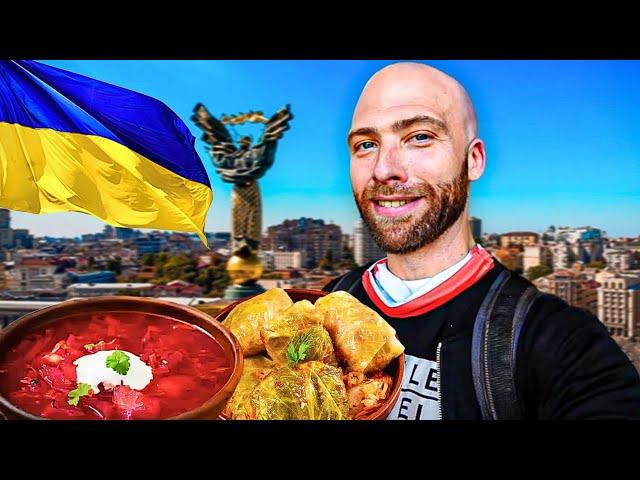 100 Hours in Ukraine!!  Ultimate Kyiv Street Food Tour!!