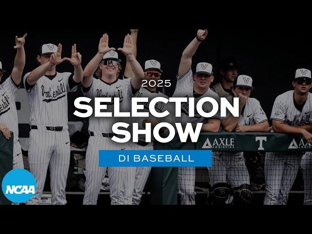 2025 NCAA DI baseball bracket selection show