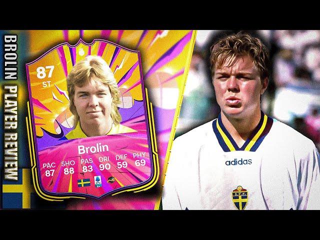 HE SCORES IN HIS SLEEP! 87 HERO BROLIN PLAYER REVIEW! EAFC 25 ULTIMATE TEAM