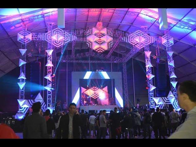 The Social Festival Colombia, Day 2 Bogota  - Nic Fanciulli feat @art3dmapping Stage Design