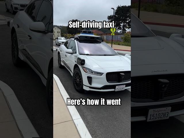 Riding a fully autonomous taxi for the 1st time  (Inside Waymo self-driving car) #travel #waymo