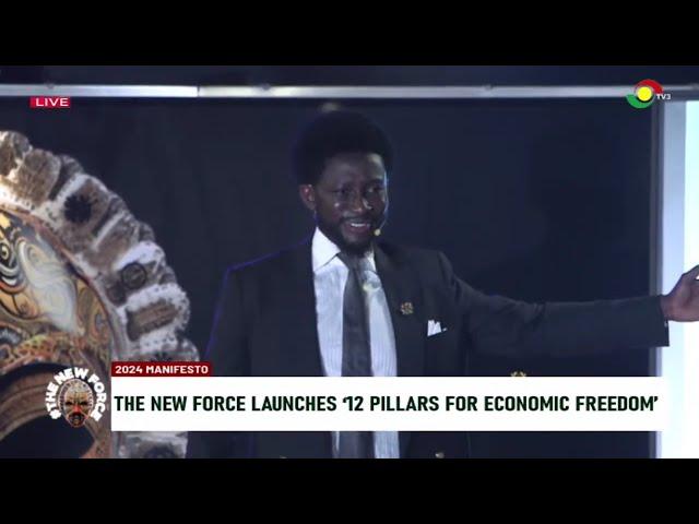 New Force Movement: "We will create 8 million jobs in Ghana" - Nana Kwame Bediako || Full Manifesto