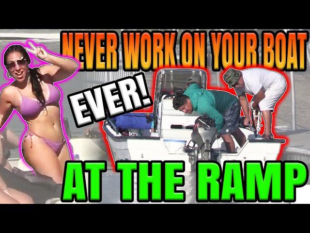 Impatient Captains and Breakdowns! Boat Ramp Fails- E49