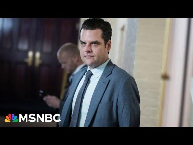 Matt Gaetz abruptly resigns following Trump’s 'shocking' pick for Attorney General