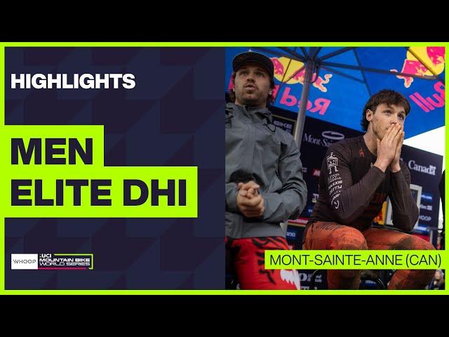 Mont-Sainte-Anne - Men Elite DHI Highlights | 2024 WHOOP UCI Mountain Bike World Cup