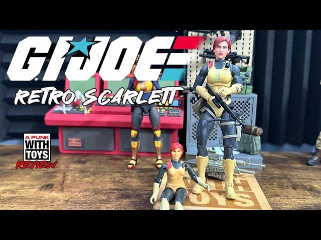 GI Joe Classified Retro Scarlett Review