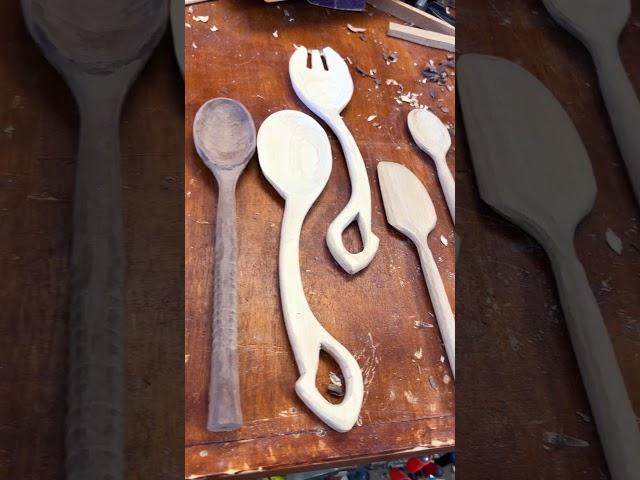 Which one do you like best? #woodcarving #maker