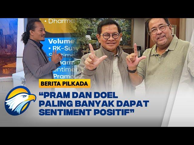 Analis: Pasangan Pramono-Rano Paling Banyak Raih Sentimen Positif [Berita Pilkada]