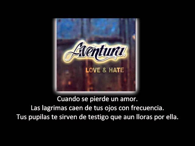 Aventura - La Película (lyric - letra)