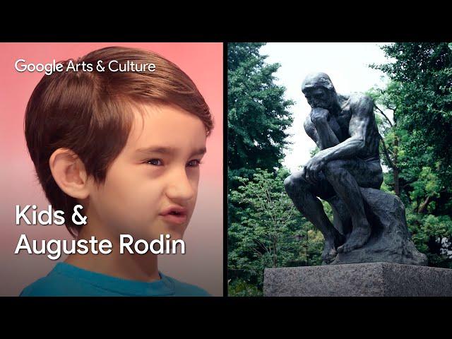 KIDS explain ART to EXPERTS: Obie Vs. RODIN  | Google Arts & Culture